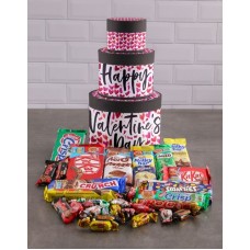 Valentines Day Chocolate Hat Box Tower