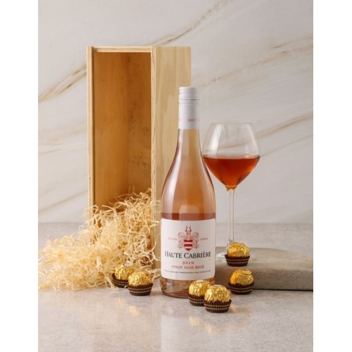 Haute Cabriere and Ferrero Rocher Gift Box (Single)