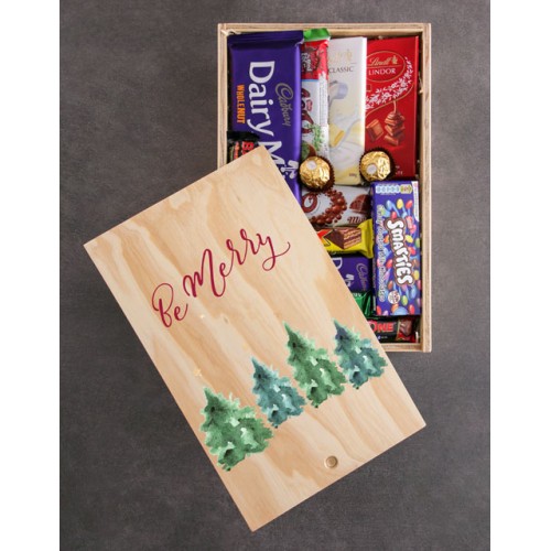 Festive Season Chocolate Crate