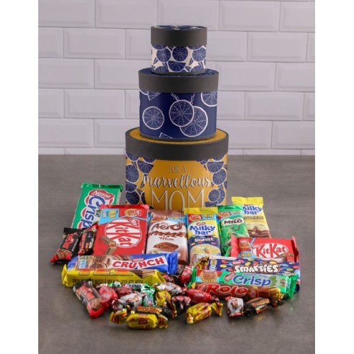 Marvellous Mom Hat Box Tower