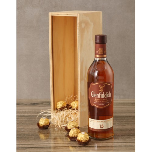 Glenfiddich Fifteen Year Crate (Single)