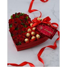 My Valentine's Keepsake Ferrero Tray