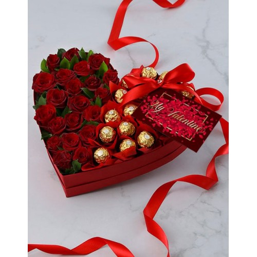 My Valentine's Keepsake Ferrero Tray