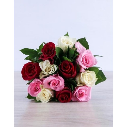 Valentines Blooms And Cuddles Set