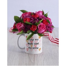 Love You Mug Arrangement