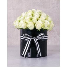 Eternal Love White Roses