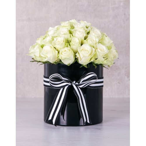 Eternal Love White Roses