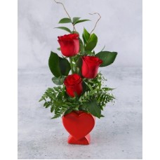 Starry Rose In A Heart