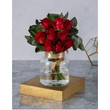 Hopelessly Devoted Rose Vase
