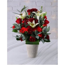 Elegant Red Romantic Arrangement