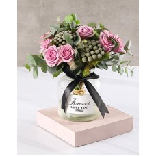 Love Affair In Glowing Lilac Arrangement