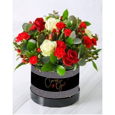 Love Blooms In A Hat Box