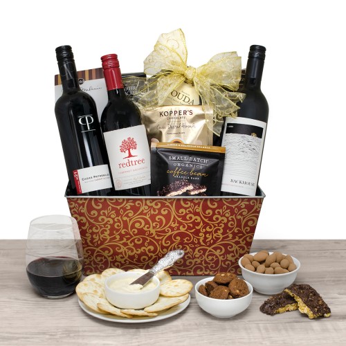 Cabernet Triple Crown Gift Basket