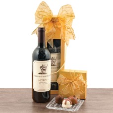 Stag's Leap Artemis Cab Sauv & Truffles Gift Basket
