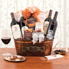 Stag'S Leap And Silver Oak Cabernet Quartet Wine Gift Basket