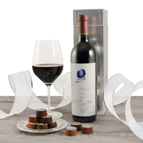 Opus One & Truffles Wine Gift Box