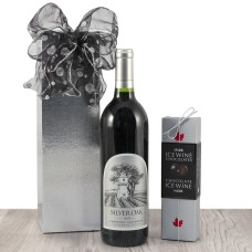 Silver Oak Alexander Valley Cab Sauv & Chocolates Gift Basket Silver Oak Alexander Valley Cab Sauv & Chocolates Gift Basket