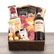 Buona Vita Italian Vino & Antipasto Gift Box