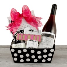 Mother's Day Red Wine & Apiary Spa Gift Basket