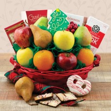 Home For The Holidays Fruit Gift Basket