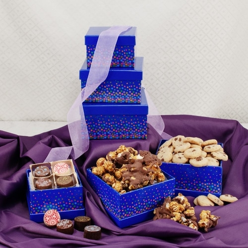 Sweet Celebrations 3-Tier Snack Tower Gift Set