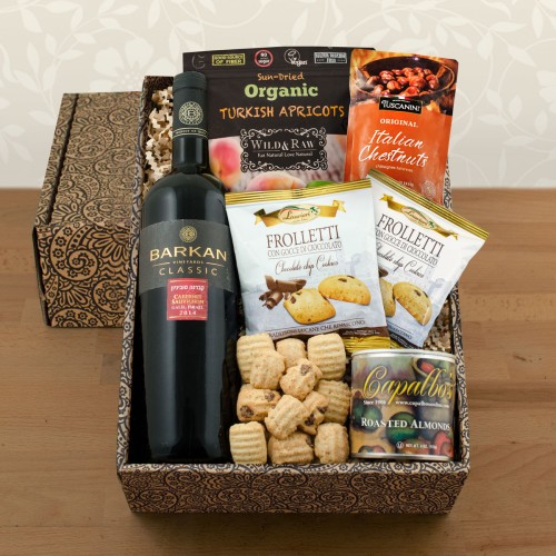 Cab Sauv & Gourmet Gift Box