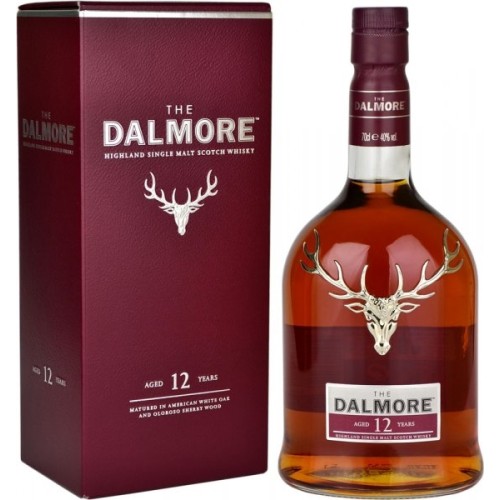 Dalmore 12 Year Old Single Malt Scotch Whisky 70cl