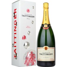 Taittinger Brut Reserve NV Champagne Magnum (1.5 litre) in Branded Box
