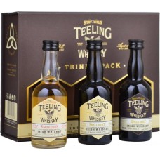 Teeling Trinity Collection Miniature Gift Pack 3 x 5cl