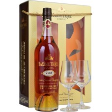 Maxime Trijol VSOP Grande Champagne Cognac 70cl with 2 Glass Gift Pack