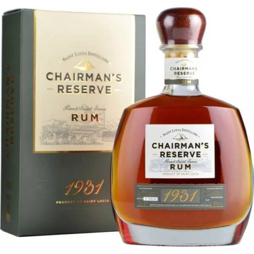 Chairmans Reserve 1931 Rum - St Lucia Distillers 70cl