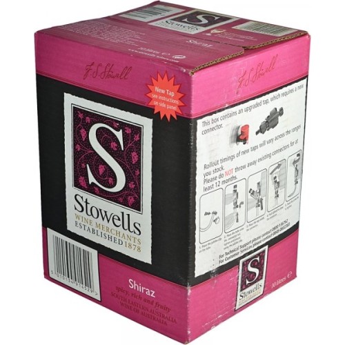 Stowells Shiraz, Australia 10 Litre