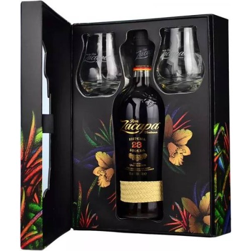 Ron Zacapa Centenario Sistema Solera 23 Rum 70cl Glass Gift Pack