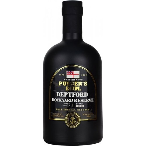 Pussers Rum Deptford Dockyard Reserve 2022 Release 70cl