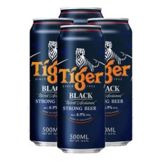 Tiger Black 500ml Bundle of 4 Cans