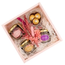 Dried teas in a Jar w/ ferrero