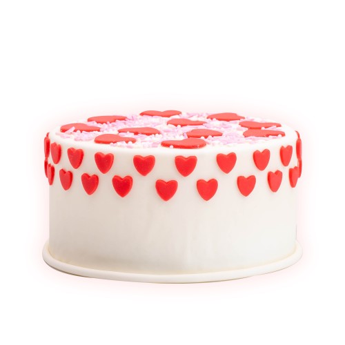 Heart Fondant Cake