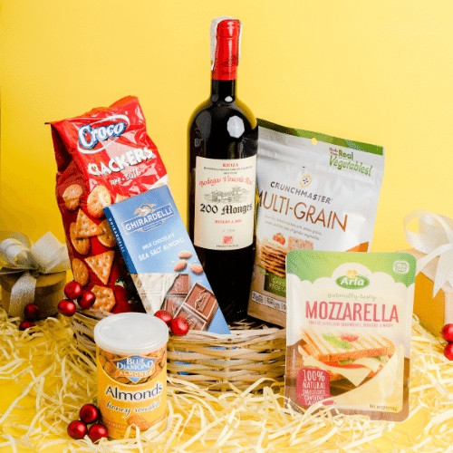 Simply Classic Wine Basket