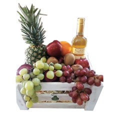 Fruit Crates With Wine