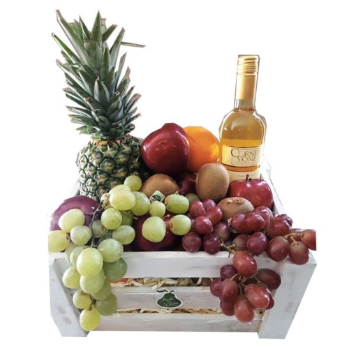 Fruit Crates With Wine
