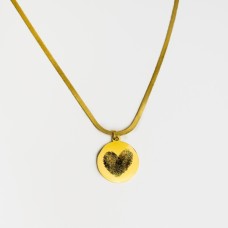 Fingerprint necklace