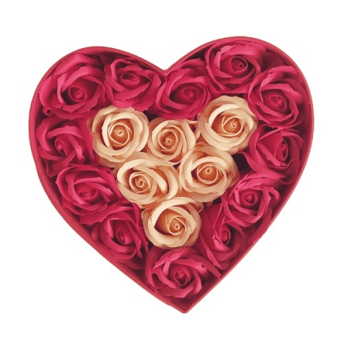 Heart full of Soap Roses