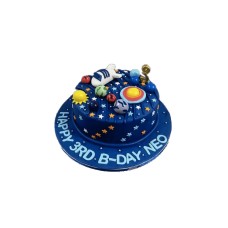 1 Tier Fondant Cake 8x3 Choco Cake