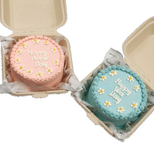 Pastel Daisies Mini-malist Cake