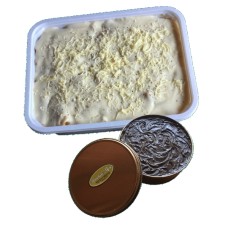Penne Pasta White Cheese Sauce with Classic Chocolate Cake