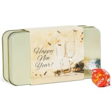 Assorted LINDOR Truffles New Year Gift Tin (12-pc, 5.1 oz) Assorted LINDOR Truffles New Year Gift Tin (12-pc, 5.1 oz)