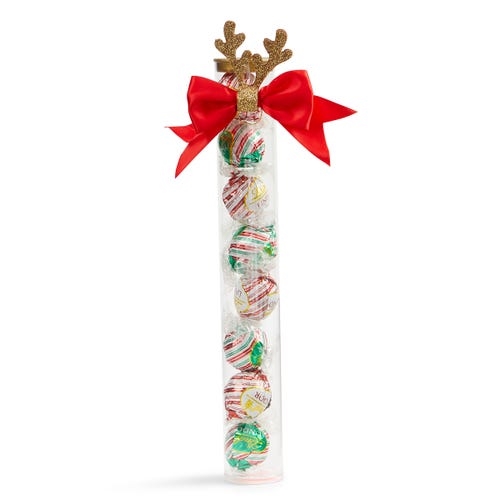Assorted Peppermint LINDOR Reindeer Tube (8-pc)
