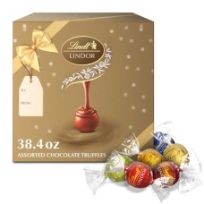 Assorted LINDOR Chocolate Truffles Gift Box (90-pc, 38.4 oz)