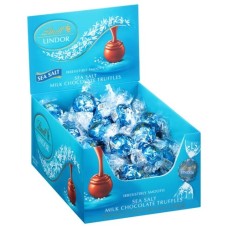 Sea Salt Milk Chocolate LINDOR Truffles Box (60-pc, 25.4 oz) Sea Salt Milk Chocolate LINDOR Truffles Box (60-pc, 25.4 oz)