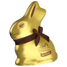 Dark Chocolate GOLD BUNNY (3.5 oz) 2 pc